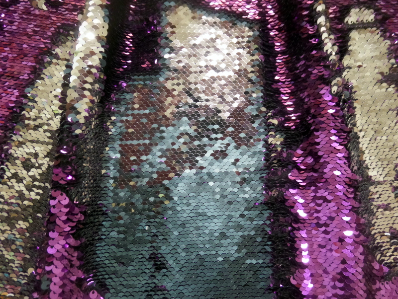 19.Purple-Silver Flip Sequins#2